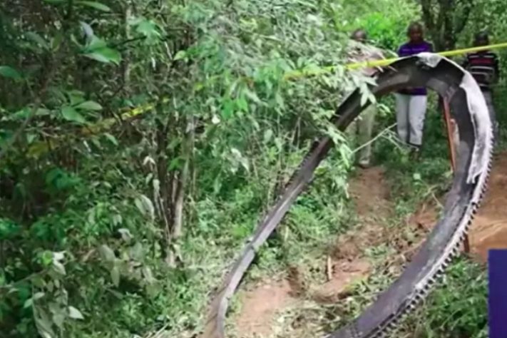 Lixo espacial de meia tonelada cai em vila no Quênia e assusta moradores