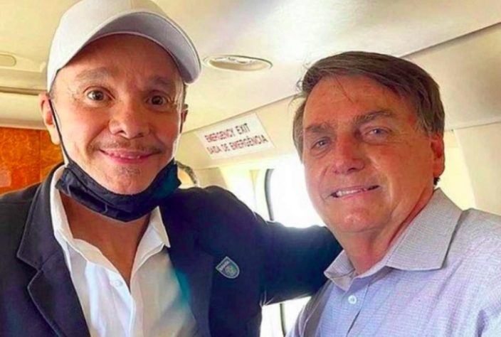 Netinho e Jair Bolsonaro