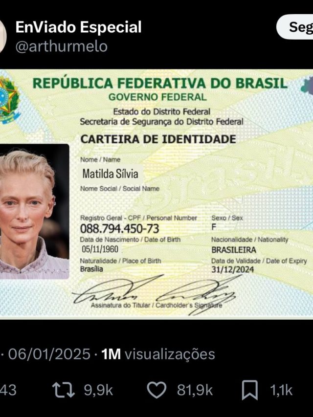 Veja a trajetória de Tilda Swinton,  atriz que viralizou ao aplaudir Fernanda Torres e ganhou até “CPF” brasileiro nas memes