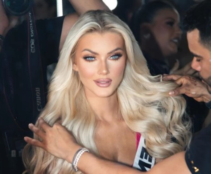 Magalí Benejam também questionou a vitória da dinamarquesa Victoria Kjaer no Miss Universo 2024.  