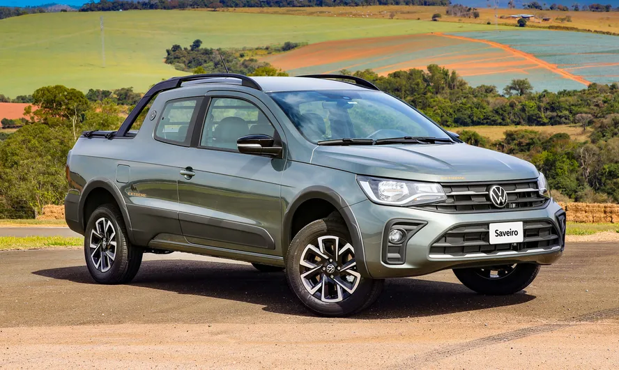 12Âº - Volkswagen Saveiro: 56.987 (unidades vendidas) - Todas as versÃµes da picape trazem sob o capÃŽ o motor 1.6 MSI 16v flex de 106/116 cv de potÃªncia (gasolina/etanol) e 151/158 Nm (g/e) de torque.