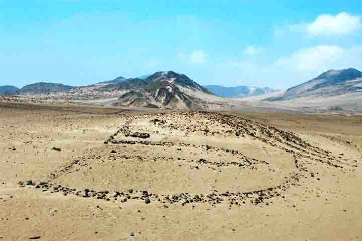 Sítio arqueológico de Caral, no Peru