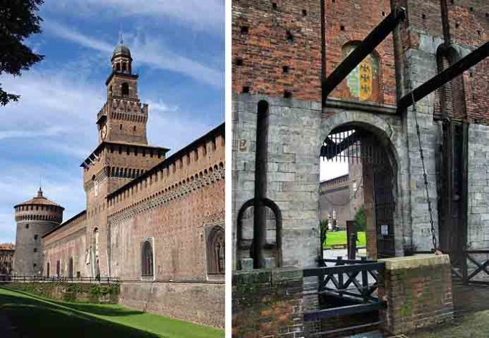 Castello Sforza, Milão, Itália
