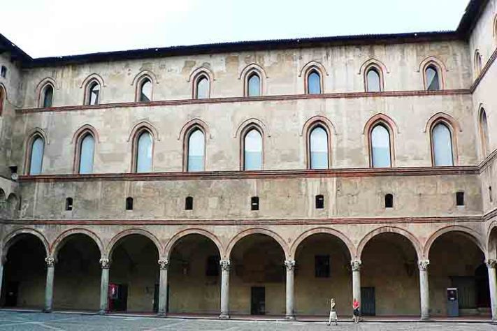 Castello Sforza, Milão, Itália