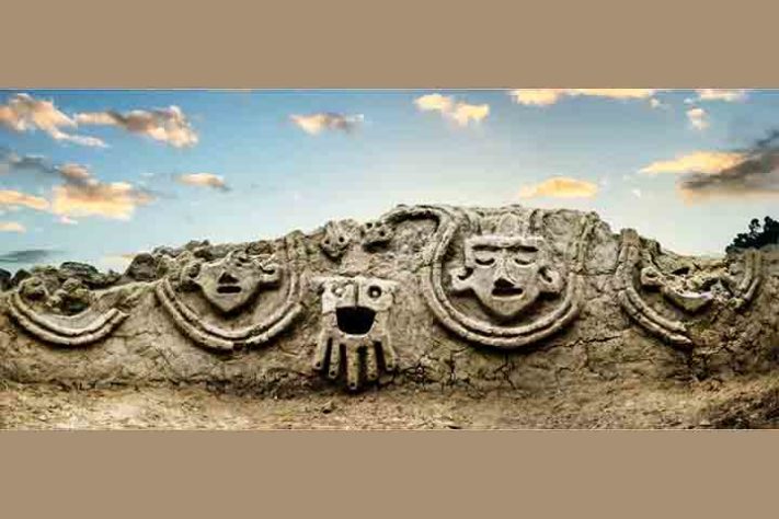 Sítio arqueológico de Caral, no Peru