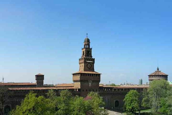 Castello Sforza, Milão, Itália