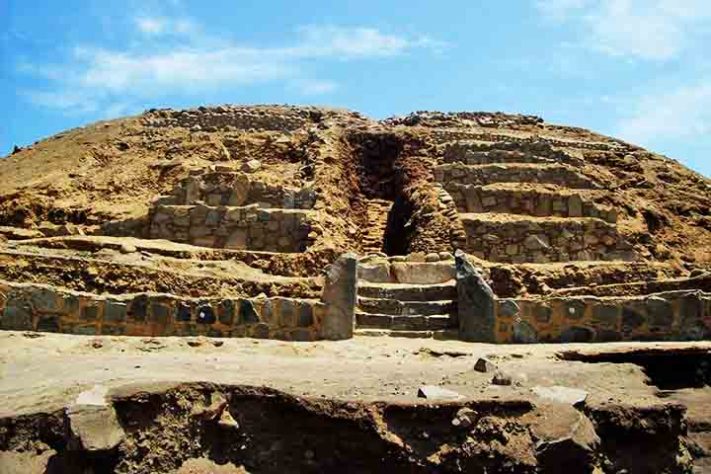 Sítio arqueológico de Caral, no Peru