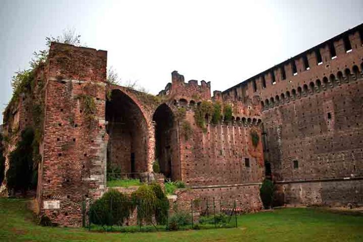 Castelo Sforza, Milão, Itália