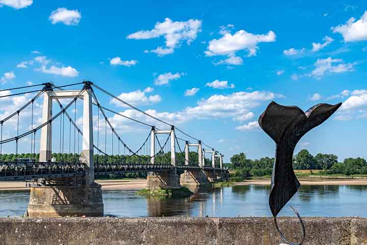 Os visitantes podem passear ao longo das margens do Loire, um rio classificado como PatrimÃŽnio Mundial pela UNESCO devido Ã  sua importÃ¢ncia histÃ³rica e paisagÃ­stica.