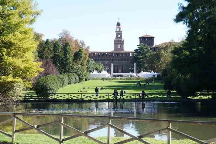 Castello Sforza, Milão, Itália