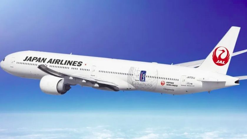 Avião da Japan Airlines