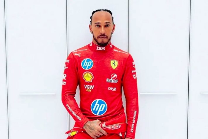 Lewis Hamilton na Ferrari1