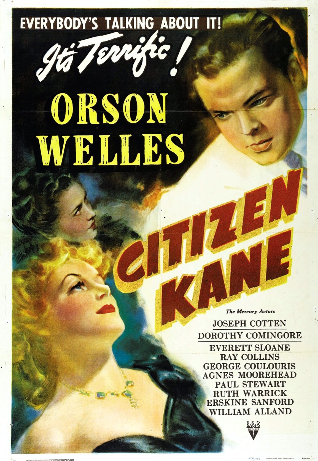 #4. “Cidadão Kane” (1940): Esse é um filme considerado revolucionário para a história do cinema por conta das técnicas utilizadas pelo diretor Orson Welles, que eram tidas como muito à frente do seu tempo e que viriam servir de base para quase tudo que veio depois.-Divulgação 