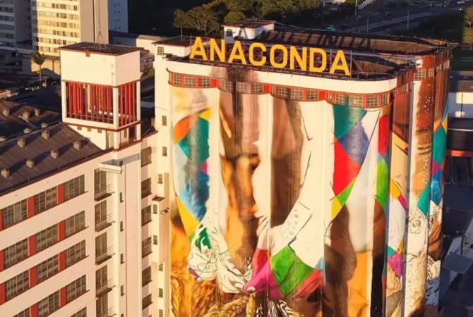 Curitiba será cenário do segundo maior mural do artista Eduardo Kobra