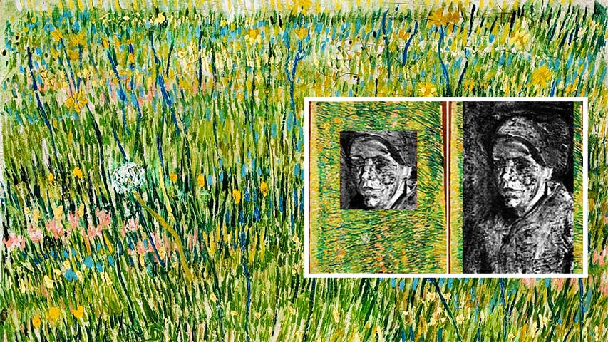 TÃ©cnicas avanÃ§adas de geraÃ§Ã£o de imagens, como raios X e reflectografia de infravermelho, permitiram encontrar figuras misteriosas escondidas sob obras de artistas renomados.-ReproduÃ§Ã£o do Museu van Gogh