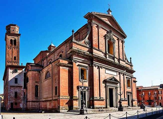 A Catedral de Imola. - Imola cidade desenhada por Leonardo da Vinci