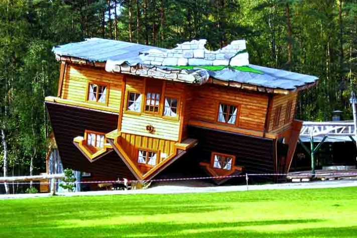 Szymbark, Polônia - Inusitado vilarejo polonês que tem casa invertida e maior piano do mundo