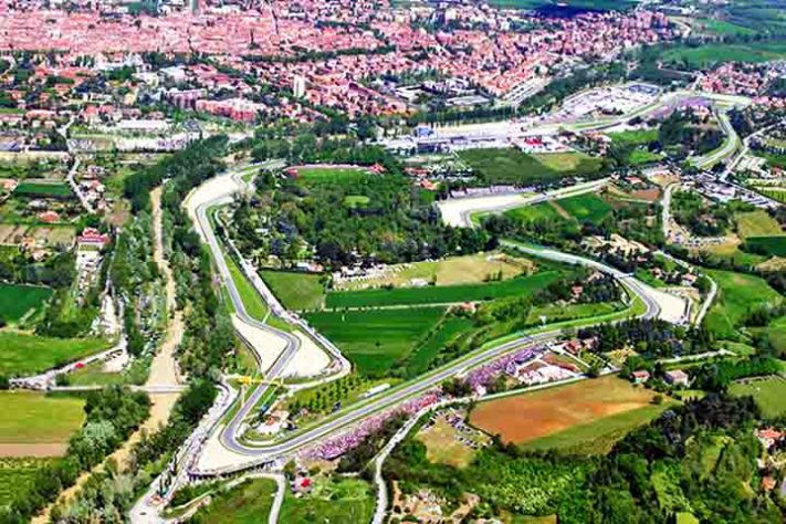 imola autodromo veduta aerea - Imola cidade desenhada por Leonardo da Vinci - FlickrAlessandro Muccini