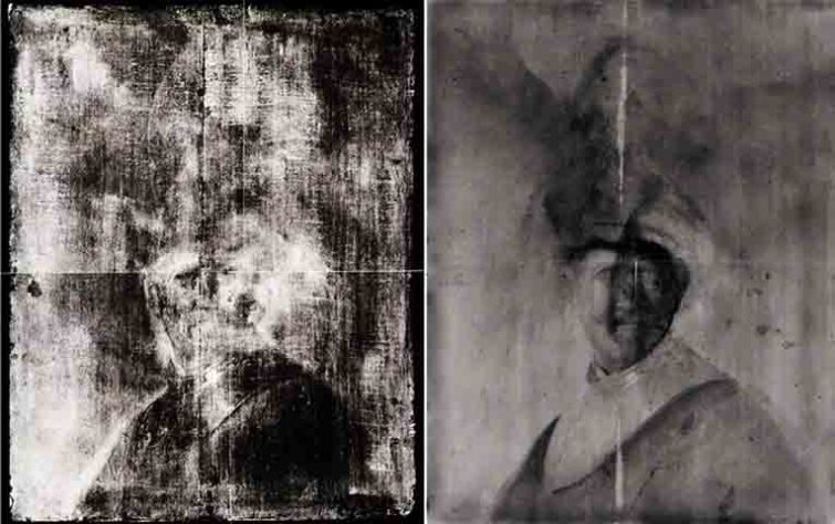 Diferentemente da paleta sombria característica do artista, a imagem revela um jovem vestido - figuras ocultas em quadros de artistas famosos - J Paul Getty Museum