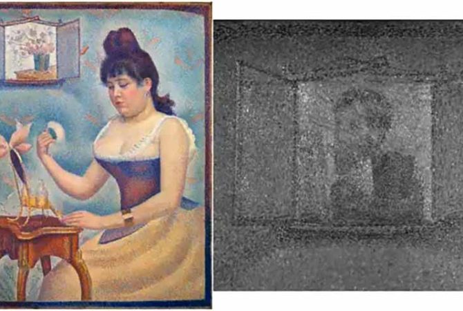 Tecnologia revela figuras escondidas sob a superfície de quadros famosos