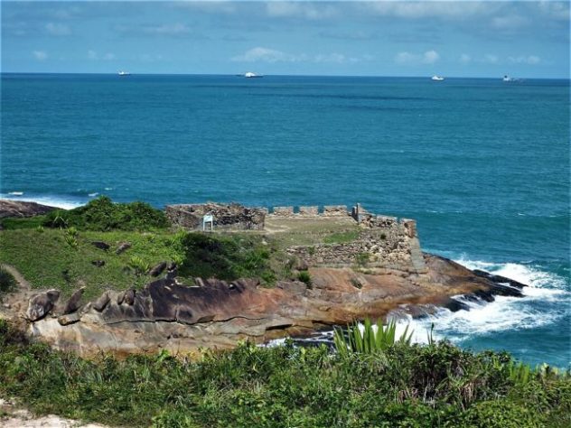 Forte castelo do mar em Cabo de Santo Agostinho - Pernambuco