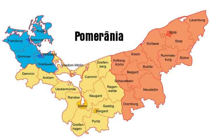 Pomerânia, Polônia