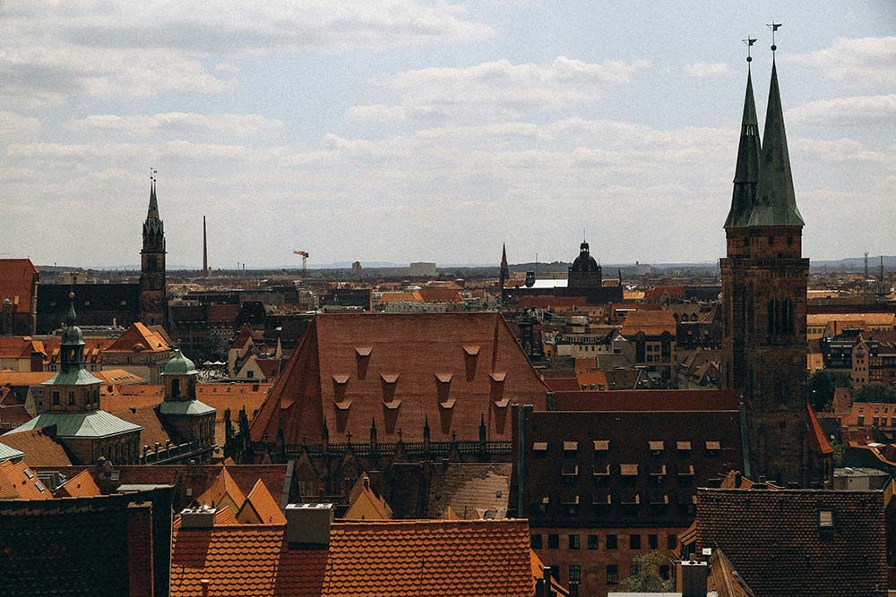 Nuremberg (Alemanha) – Cidade medieval com castelos, mercados de Natal e história ligada aos julgamentos pós-Segunda Guerra.
