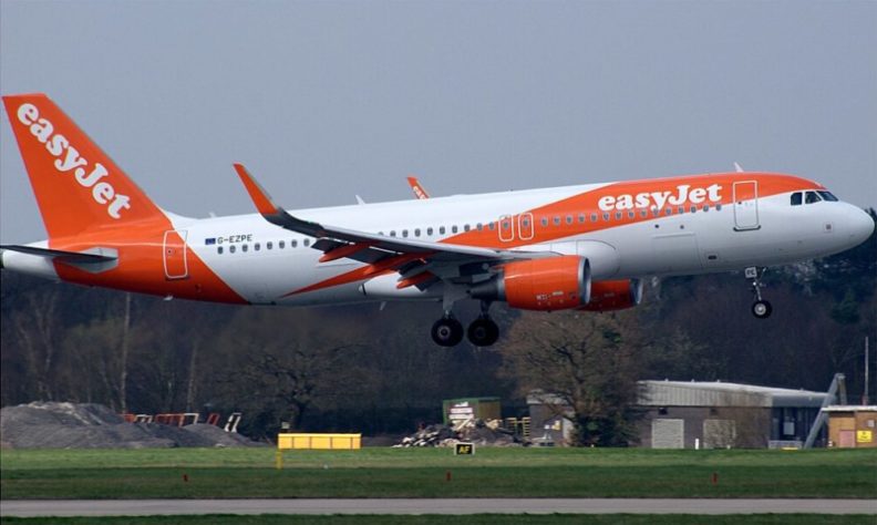 Avião Airbus A320 Easyjet