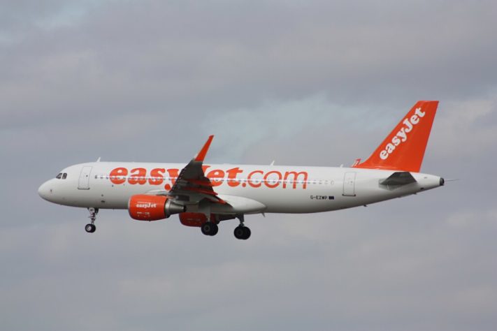 Avião Airbus A320 Easyjet