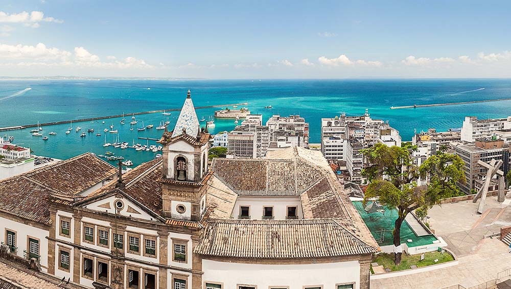 Salvador- A capital baiana é um destino frequente para navios de cruzeiro, proporcionando aos turistas acesso direto às belezas e cultura da cidade. A presença constante de cruzeiros reforça a importância de Salvador no turismo marítimo internacional. - Divulgação/MSC Cruzeiros

