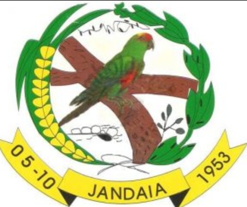 Em agosto, biólogos festejaram quando uma jandaia, espécie  que é um dos símbolos do Ceará, voltou a aparecer em Fortaleza, capital do estado. A ave também existe no Pará, Maranhão, Roraima ,Piauí, Pernambuco e Goiás. Mas corre risco de extinção em certas regiões. Na foto, símbolo da ave na cidade de Jandaia, em Goiás.