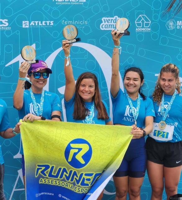 Em fevereiro, postou imagens da conquista no Campeonato Cearense de Sprint Triathlon.