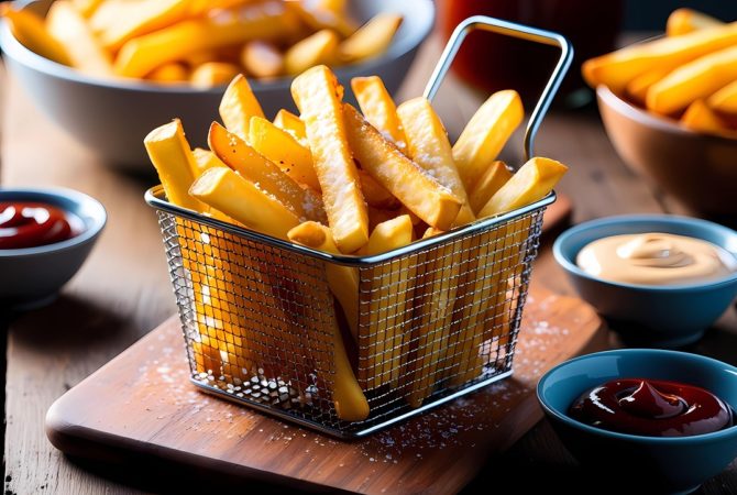 Batata frita semipronta faz mal à saúde?