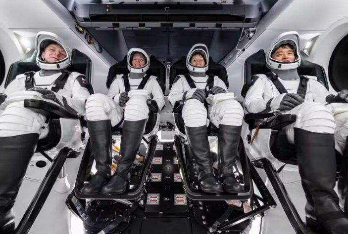 Astronautas Butch Wilmore e Suni Williams