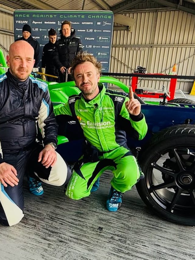 Vilão na saga Harry Potter, Tom Felton pilota carro na Fórmula E