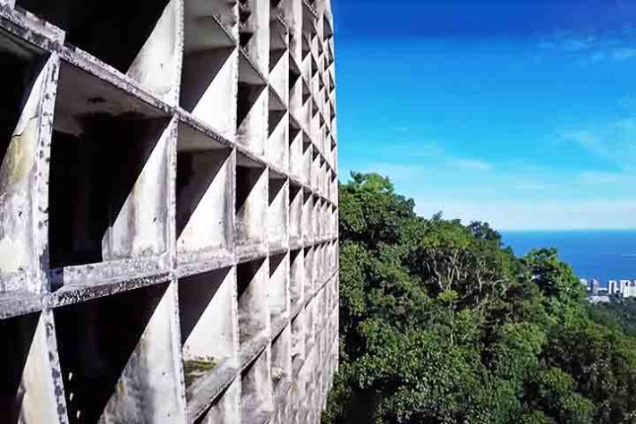 Gávea Tourist Hotel, Floresta da Tijuca, Rio de Janeiro - Reprodução do X @SensesAtlas