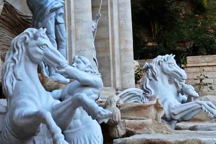 Fontana di Trevi em Serra Negra