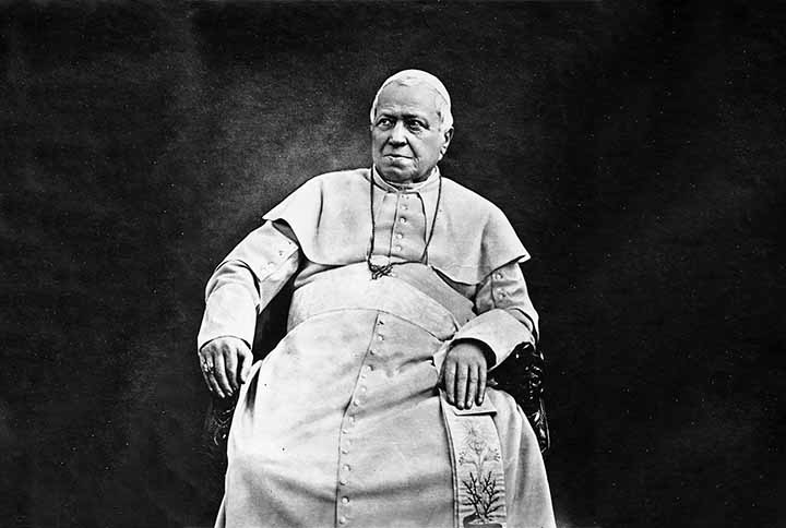 O italiano Giovanni Maria Mastai-Ferretti, conhecido como Pio IX, reinou entre 1846 e 1878 - um impressionante total de 31 anos, o mais longo pontificado confirmado da história.-- Domínio Público/Wikimédia Commons