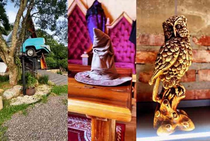 Refúgio inspirado em ‘Harry Potter’ faz sucesso e atrai turistas no sul do Brasil