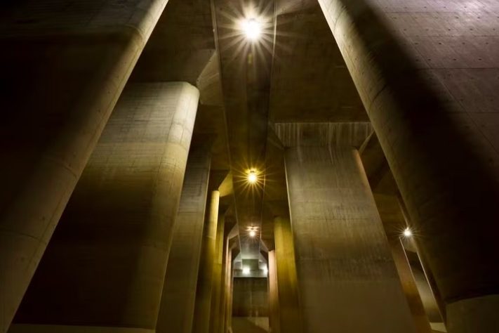 G-Cans - Construção subterrânea impressionante compõe sistema gigantesco antienchente no Japão