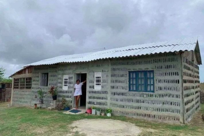 Mãe e filha constroem primeira casa vertical de vidro do mundo