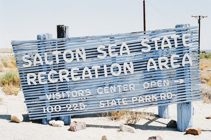 Salton Sea - Lago Salton, Califórnia (EUA)