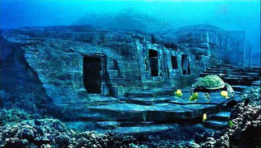 Monumento Yonaguni, Ilhas Ryukyu, Japão - Reprodução do Youtube Canal HISTORY