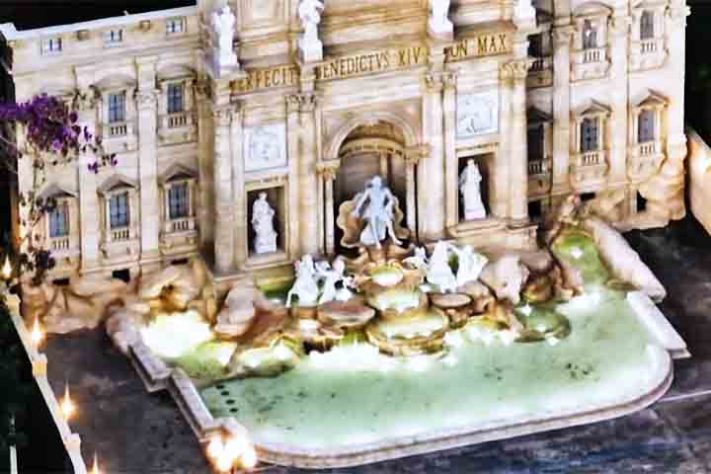 Fontana di Trevi em Serra Negra