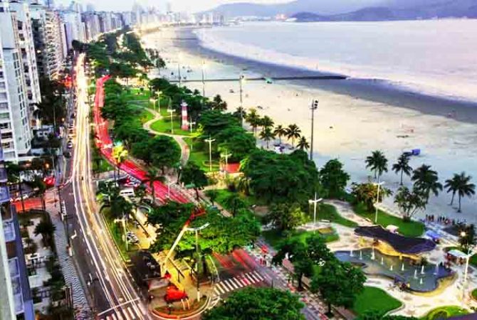 Atrações de Santos: cidade bateu recorde de visitantes no verão
