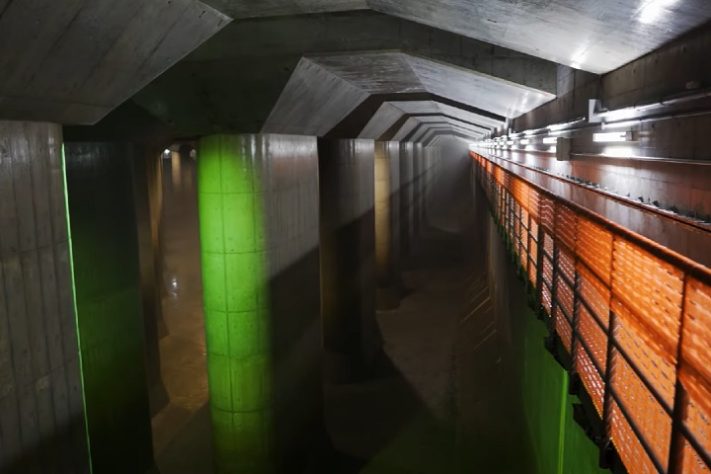 G-Cans - Construção subterrânea impressionante compõe sistema gigantesco antienchente no Japão