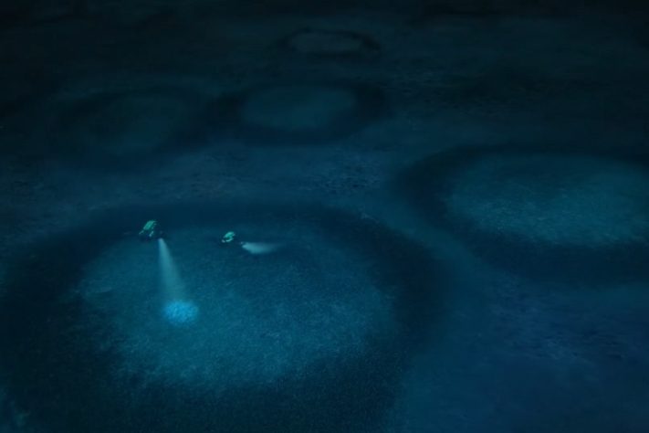 Cientistas descobrem anéis misteriosos no Mar Mediterrâneo