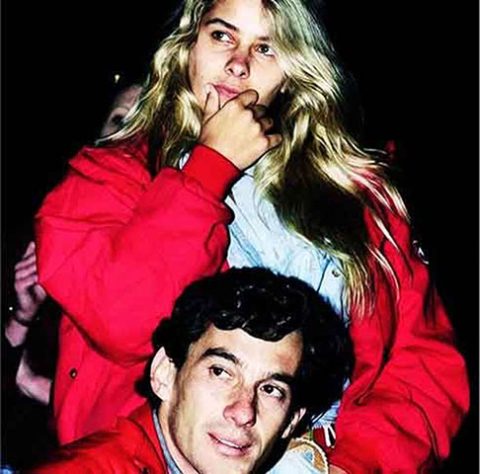 Adriane Galisteu e Senna