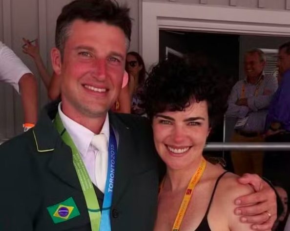 Ana Paula Arósio e Henrique Plombon Pinheiro