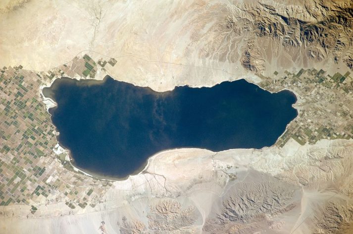 Salton Sea - Lago Salton, Califórnia (EUA)